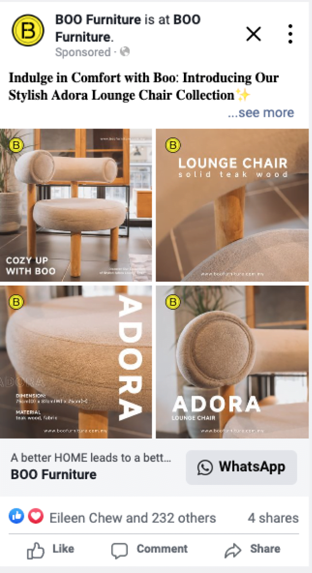 Boo Furniture_Facebook page SS2